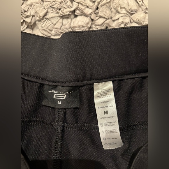 Like new Activ 8 Women's Black Drawstring Shorts - Picture 2 of 6
